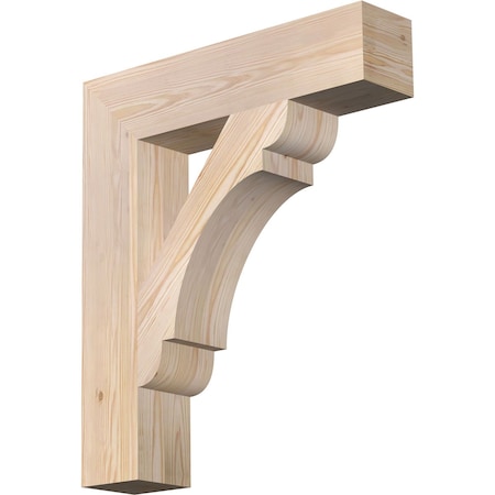 Olympic Block Smooth Bracket, Douglas Fir, 5 1/2W X 26D X 30H